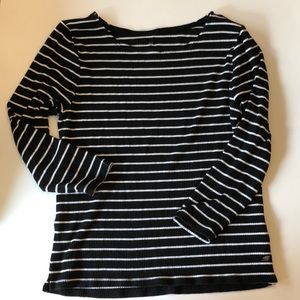 AE Soft & Sexy Ribbed Striped Tee